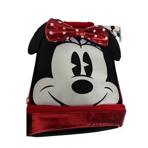 BIOWORLD MINNIE MOUSE Lunch Bag NWT Soft Sided BPA Free